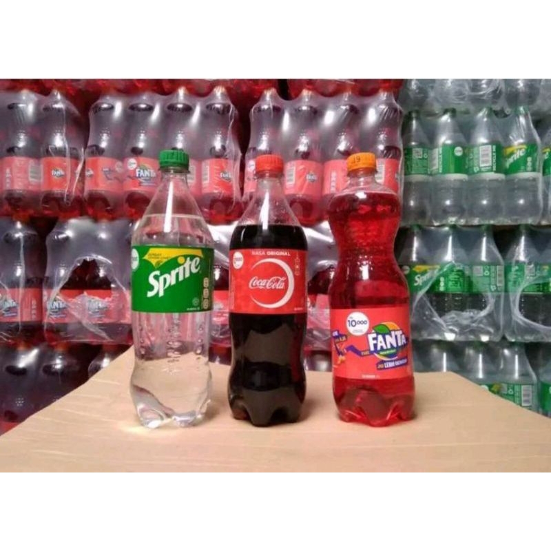 

fanta sprite coca cola 1 liter