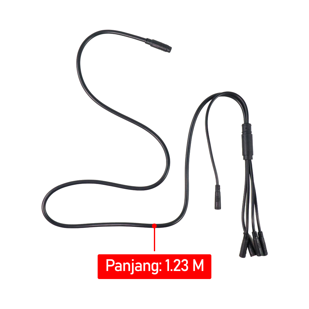 HIMO Spare Part Kabel Bodi Main Harness Wiring Wire 1.23M for HIMO Z16 - Black