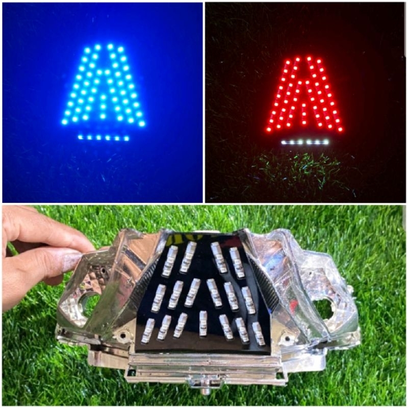 Lampu Led Rem Stoplamp Running Honda Beat ESP 2014 2015 POP Led Lampu Rem Runing Beat ESP Pertama