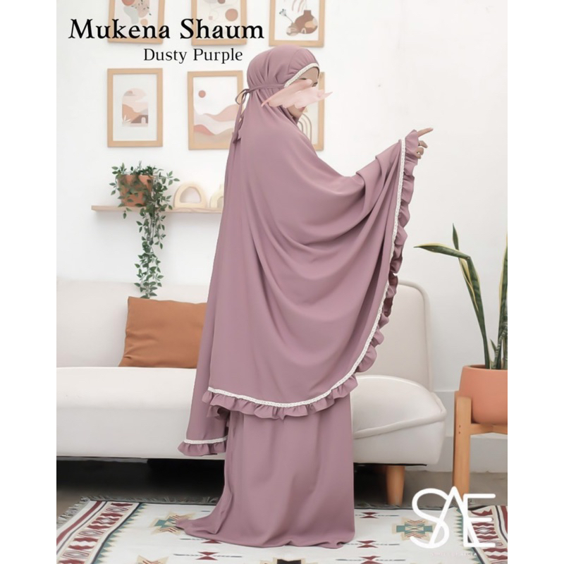 MUKENA KARIMA (AEGEA SILK) DAN MUKENA SHAUM (RAYON) BY SIMPLYOFAEGEA