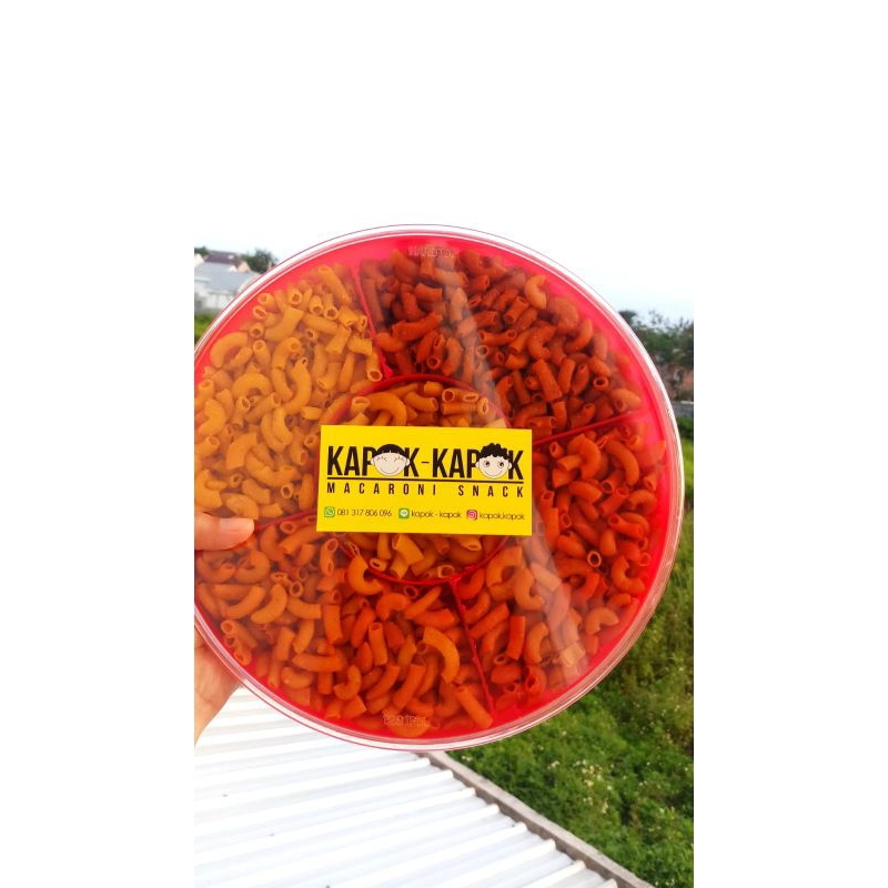 

Makaroni Toples Lebaran 5 slot rasa Kapok-Kapok Mix Fitri
