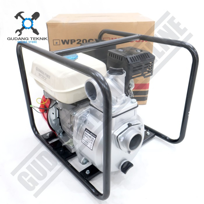 (GENERAL) Water Pump 2&quot; 5.5Hp WP20CX GENERAL / Mesin Waterpump Alkon Pompa Air Irigasi Sawah 2 Inch WP 20 CX GENERAL