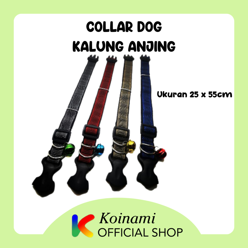 Collar dog  / kalung ANJING / tali anjing / petshop / aksesoris anjing