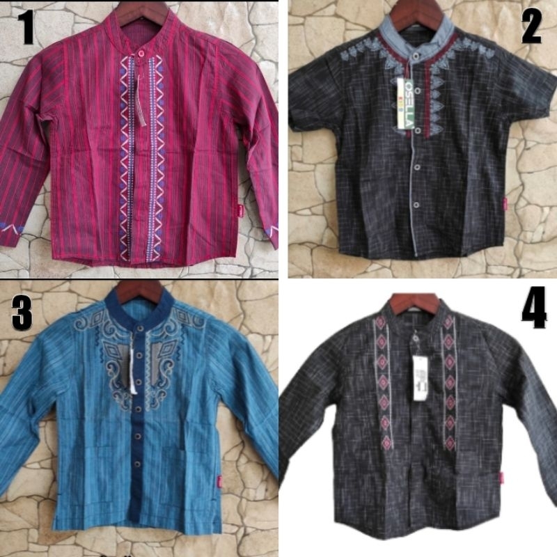 KEMKO OSELLA KEMEJA KOKO ANAK KEMKO ANAK COWOK