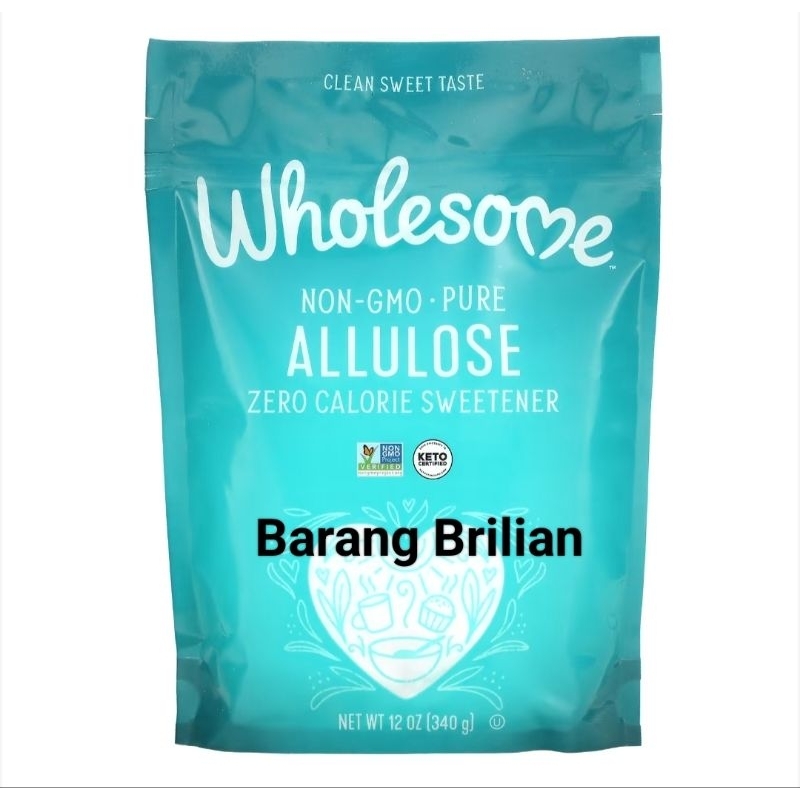 

Wholesome Allulose Sweeteners Zero Callorie Sweetener 326 340 Gram