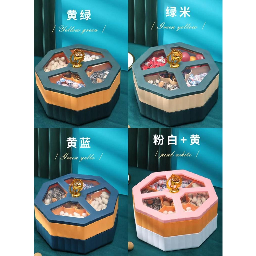 Toples Lebaran / Toples Kue Kering / Toples Lebaran Segi 8 / Toples Kue Cantik / Penyimpanan Snack / Toples 2 Susun Bisa Menyimpan Lebih Banyak dan Variasi / Cocok Untuk Dijadikan Tempat Camilan atau Toples Lebaran /