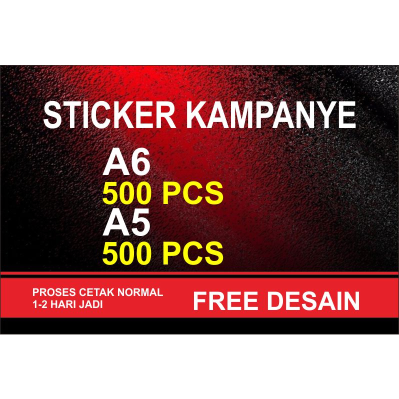 

STICKER KAMPANYE