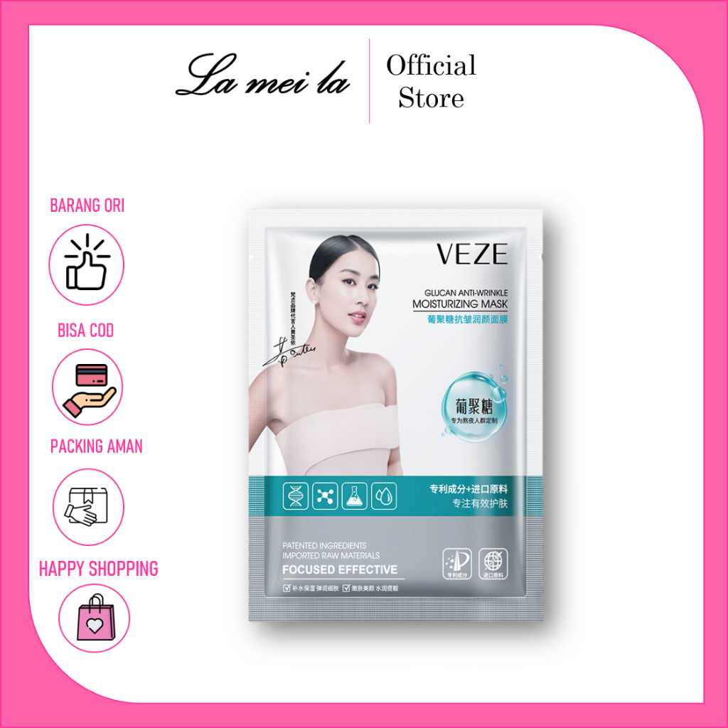 LM-FZ90405 Veze Sheet Mask Moisturizing 25gr 1pcs