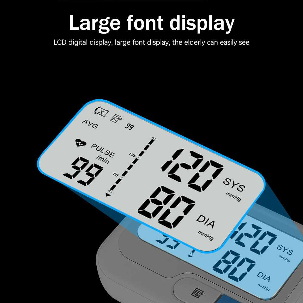 Yongrow Alat Pengukur Tekanan Darah Pergelangan Tangan Detak Jantung Darah Tensi Blood Pressure Monitor