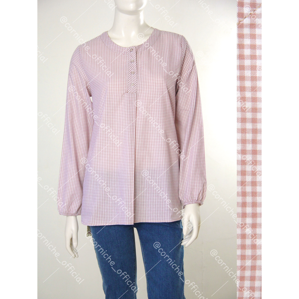 Corniche Alma Blouse Adobe Rose - TP231639