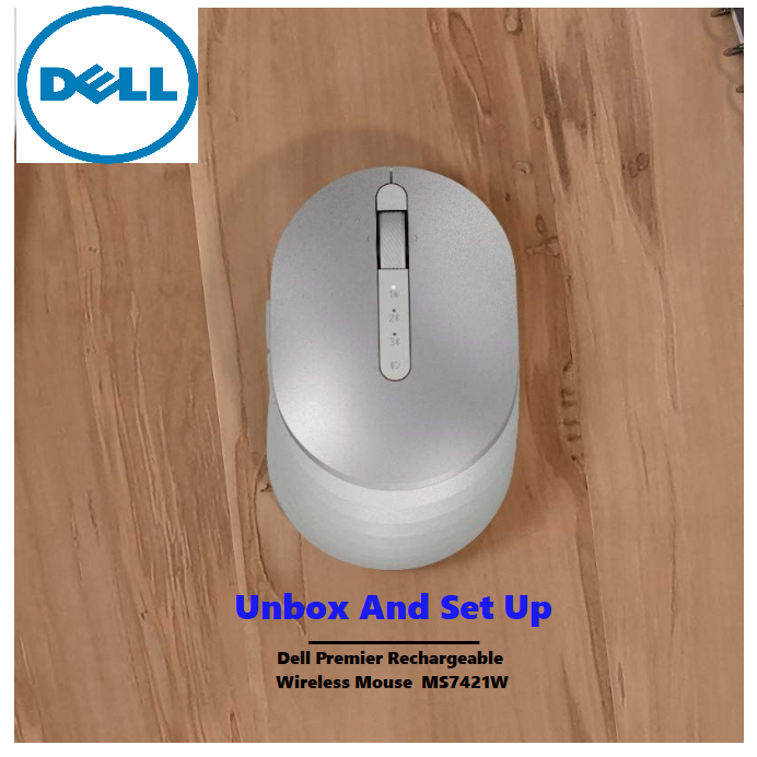 Dell Premier Rechargeable Wireless Mouse MS7421W Original