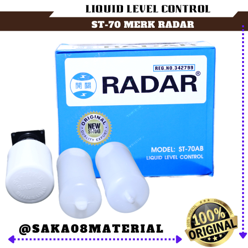 Jual Radar Biru  Pelampung Otomatis Toren Air ST70 Original Terbaru / Radar ST70 AB / Pelampung Otom