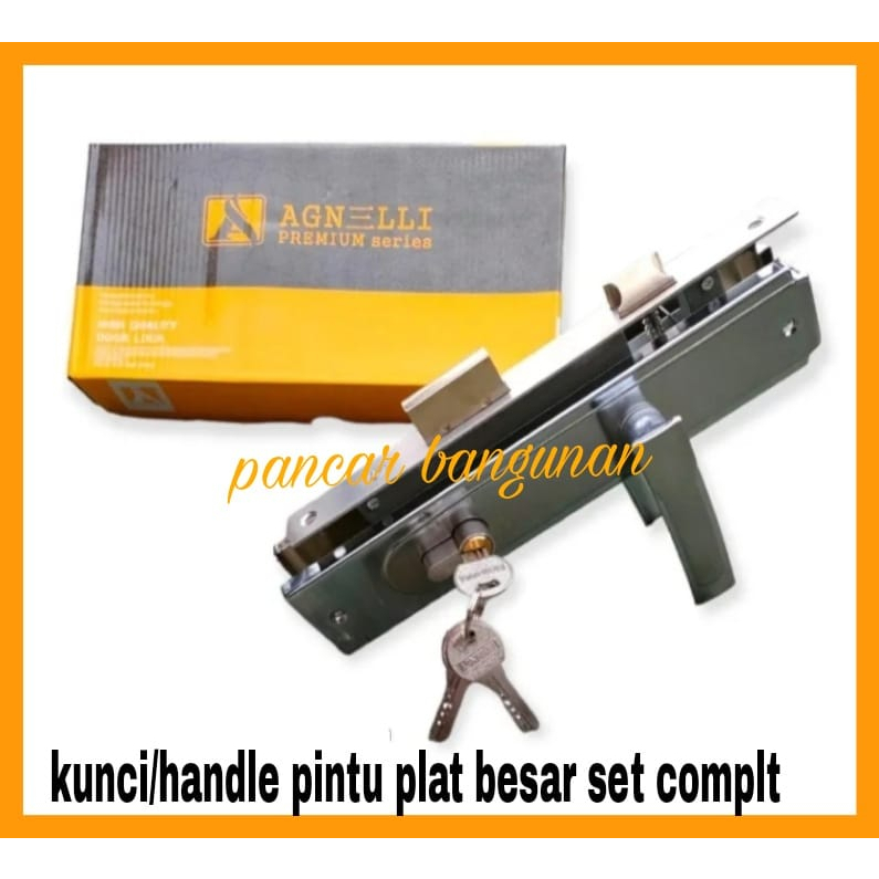 KUNCI PINTU PLAT BESAR AGNELI - KUNCI PINTU PLAT AGNELI - KUNCI PINTU PLAT BESAR