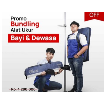 Alat Ukur Tubuh Anak dan Dewasa 'Stadiometer' FREE TAS Untuk Medis