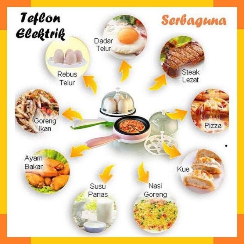 magic pot elektrik teflon elektrik