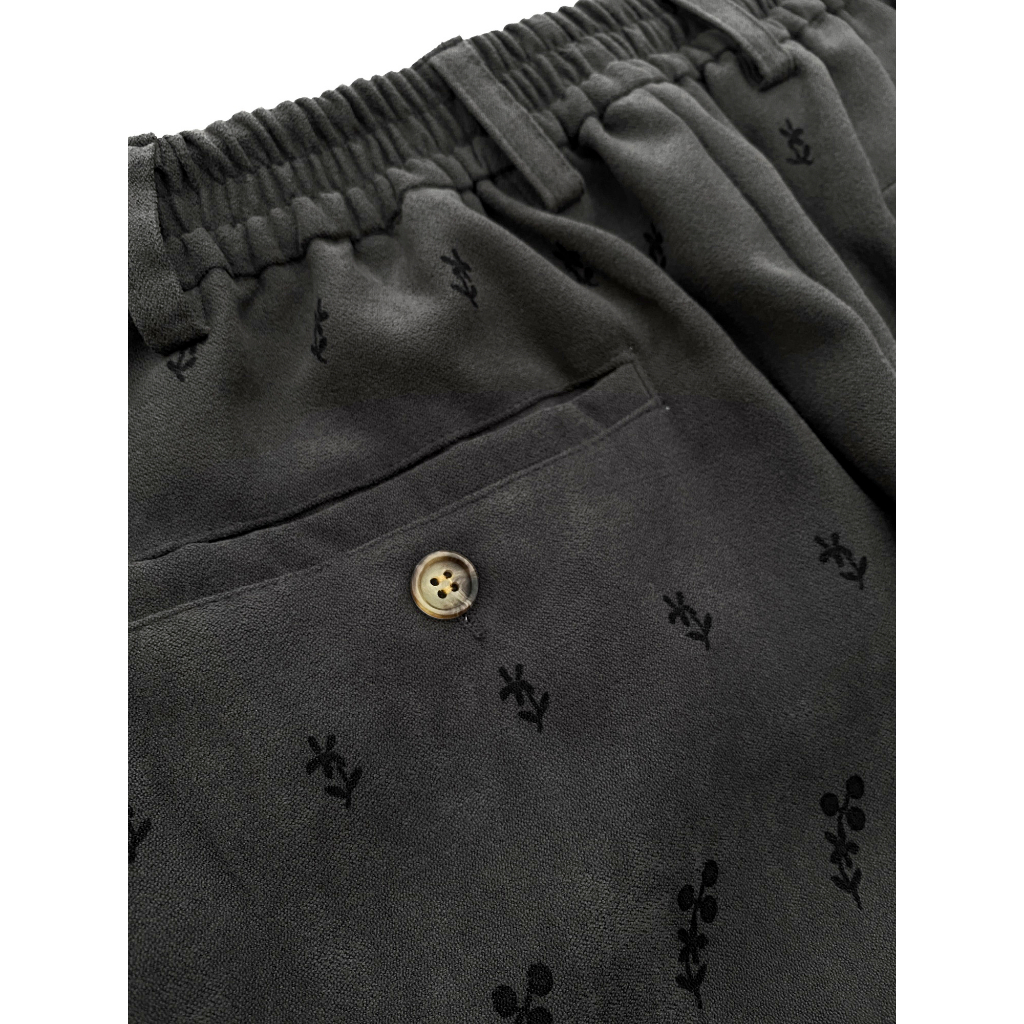 Concierge Wide Pants Velvet Bandana