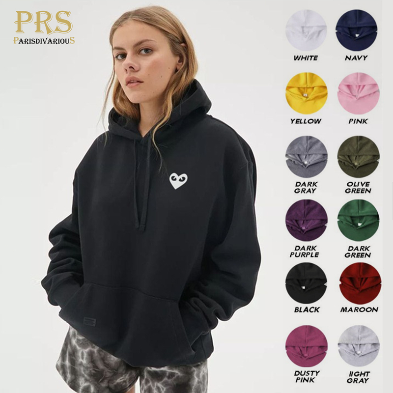 Parisdivarious Sweater Hoodie Jemper Love Dada New Bahan Fleece Size S - XXL (Pria &amp; Wanita)