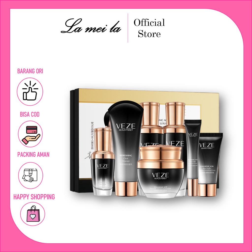 VEZE Hyaluronic Acid Black Truffle Luxury Moisturizing Set