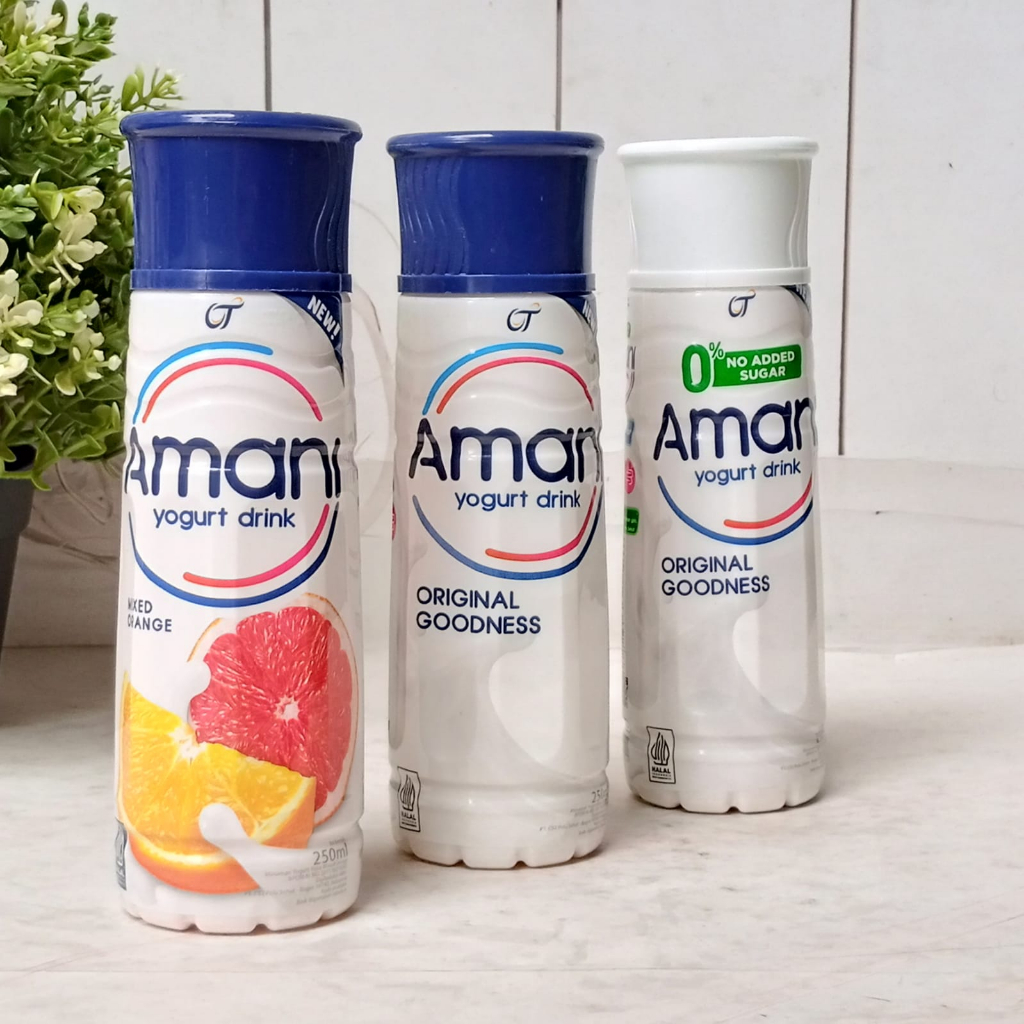 Amani Yogurt Drink Botol 250ml