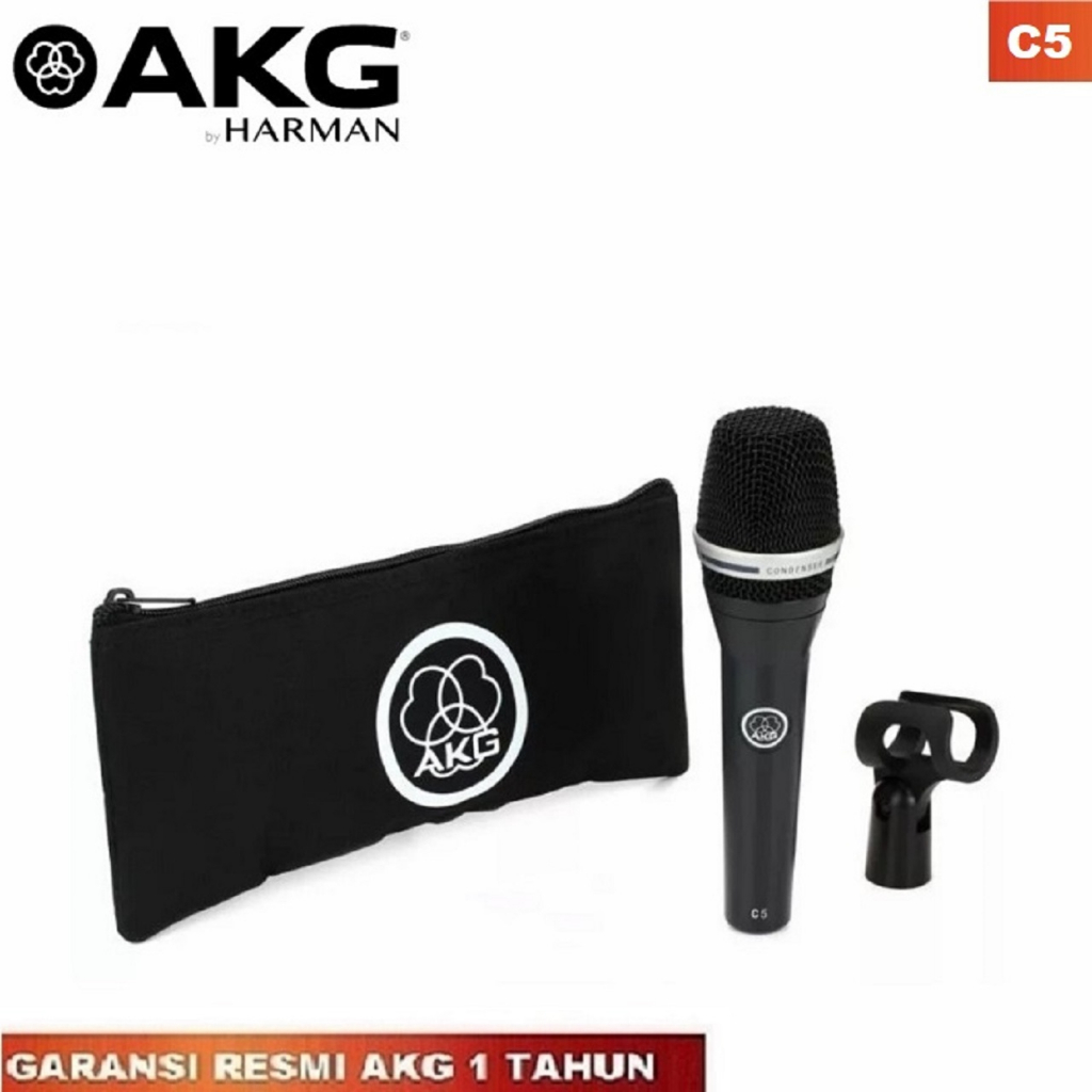 Mic Kabel Condenser AKG C5 Original Product Cardioid Condensor Vokal