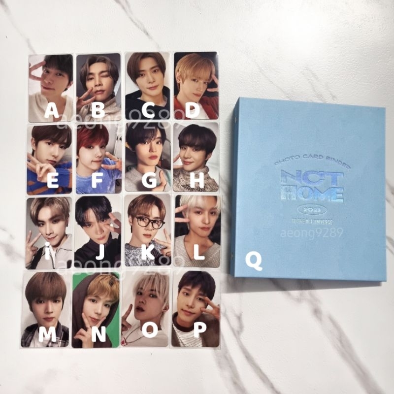 NCT Home Binder PC Johnny Hendery Jaehyun Taeyong Renjun Jisung Chenle Jungwoo Xiaojun Ten Kun Yangy