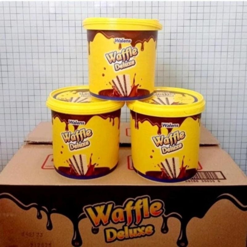 

Nissin Biskuit waffle delux 300gr