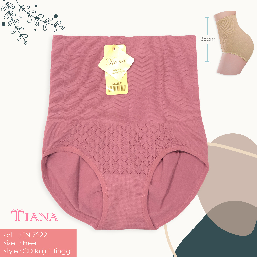 TIANA | Celana Dalam Korset Wanita RAJUT / CD Korset Wanita Rajut / EXTRA SOFT / art TN 7222