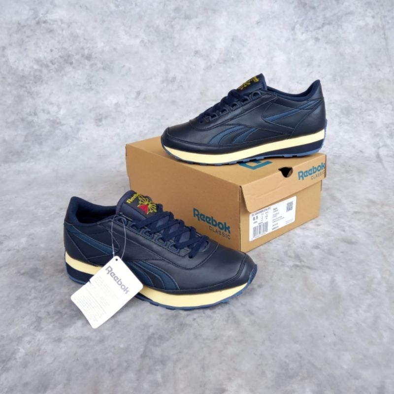 REEBOK AZTEC 79 OG LEATHER NAVY