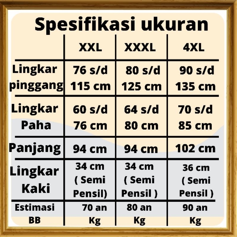 CELANA SUPER JUMBO WANITA 120 KG CELANA HAMIL SUPER JUMBO 100 KG celana wanita jumbo kekinian big size pants celana wanita jumbo pinggang karet celana jumbo wanita kain celana besar wanita celana bigsize wanita jumbo celana super jumbo wanita 140 kg