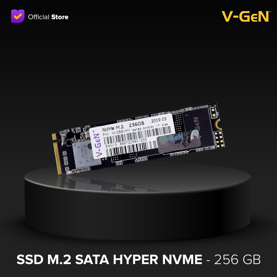 SSD M.2 256gb NVMe V-GeN | Solid State Drive M2 PCIe 256 GB VGEN Hyper