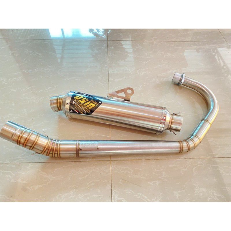 Knalpot DSM Racing leher bending buat motor honda GL PRO MEGAPRO TIGER REVO TIGER LAMA CB
