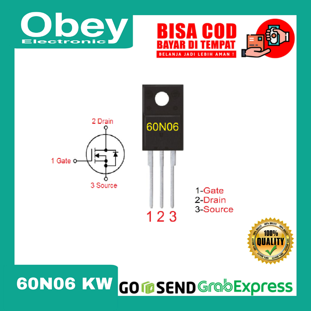 Transistor Fet 60N06