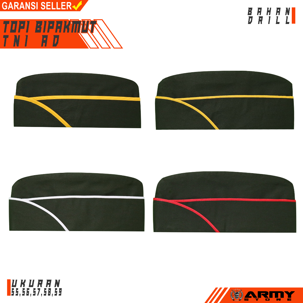 topi mut TNI AD / Topi bivakmut TNI AD
