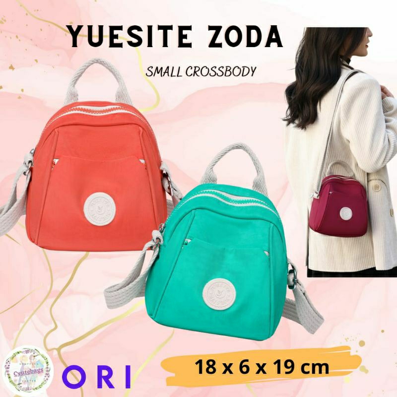 TAS SELEMPANG WANITA KECIL YUESITE ZODA SMALL CROSSBODY SLINGBAG CYUTEBAGS