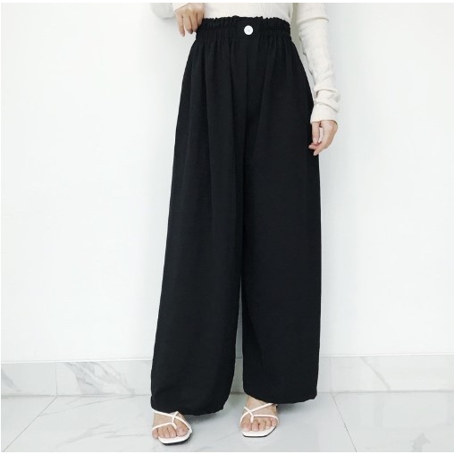 iseven p DOBBY PANTS KULOT / CREPE PANTS