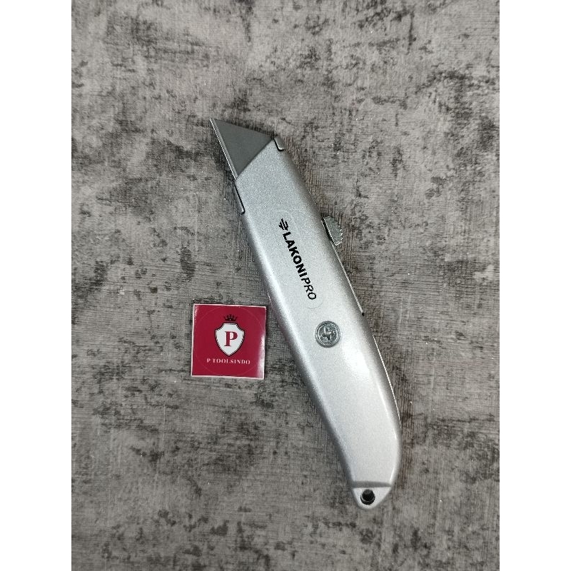 

Pisau Cutter Lakoni Pro Jetjo Tools 101010 Aluminium Knife T-Type