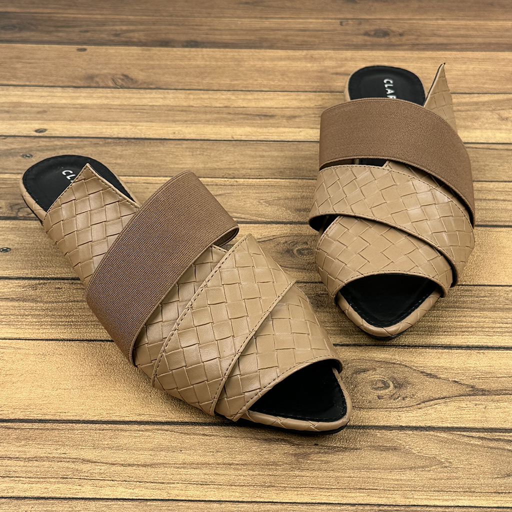 Sandal Wanita Slip On Mules JD06 _ CLARENZO