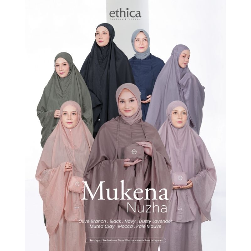 MUKENA DEWASA MINI NUZHA BY ETHICA HIJAB