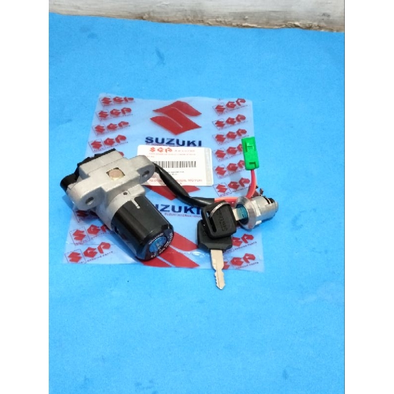 Kunci kontak set depan belakang Suzuki satria fu 150