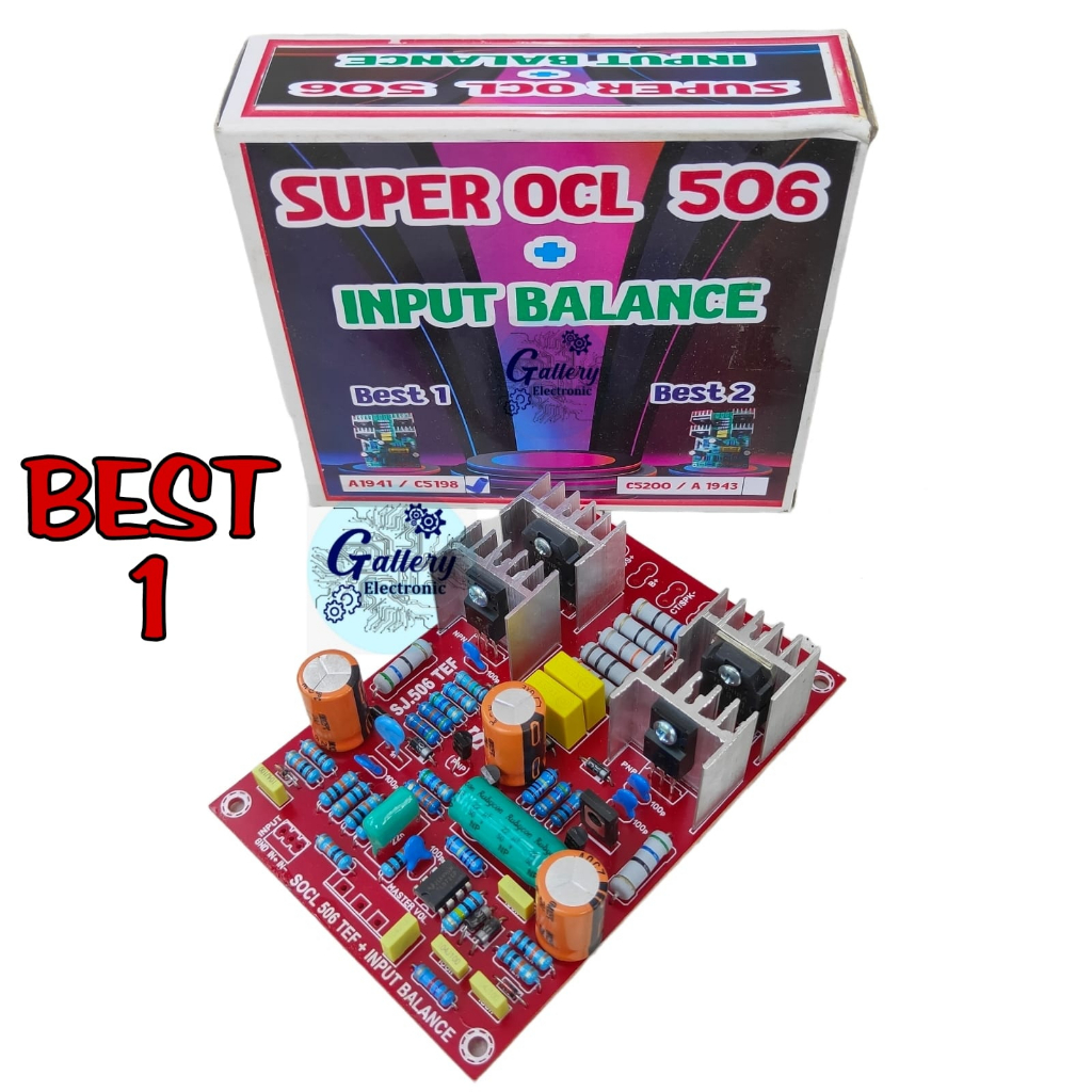 Driver Power SOCL506 SOCL 506 TEF + Input Balance / karakter flat / A1943 C5200