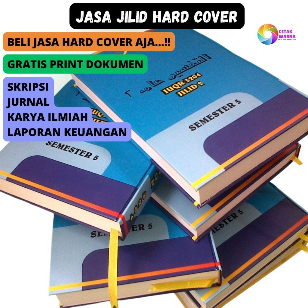 Jilid Skripsi Hard Cover
