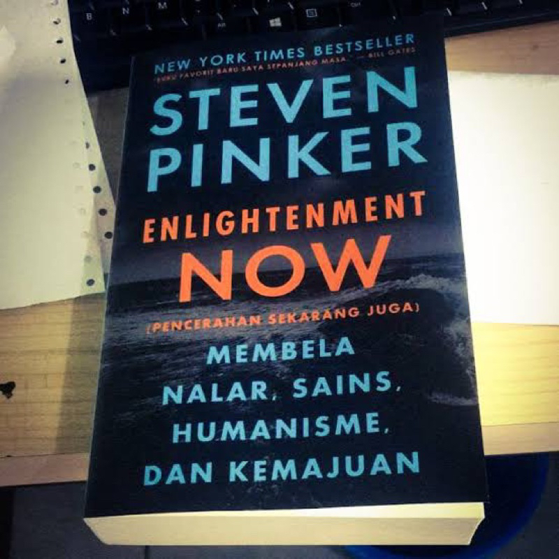 Buku Steven Pinker Enlightenment Now Bahasa Indonesia