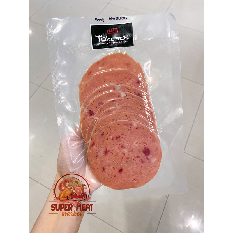 Beef Luncheon Slice Tokusen Wagyu 250gr HALAL100%