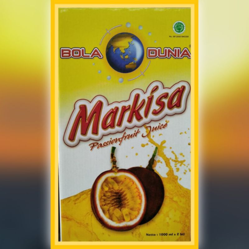 

MARKISA BOLA DUNIA 2x1000ml