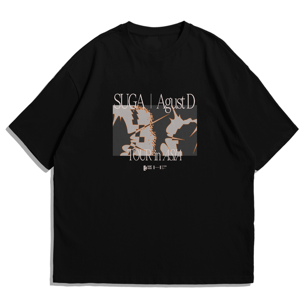 Suga - Agust D Asia Tour T-shirt - Kaos BTS Suga