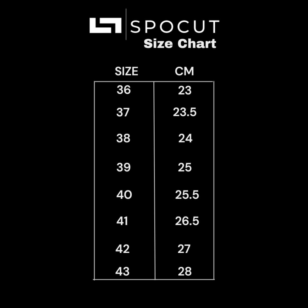 Sepatu SPOCUT Full Black Slip On
