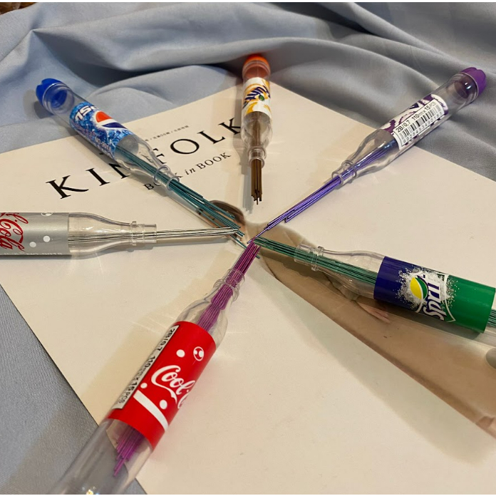

ISI PENSIL MEKANIK BOTOL SOFT DRINK UNIK