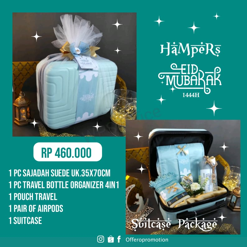 Suitcase Hampers Lebaran Unik Idul Fitri Kekinian 2023