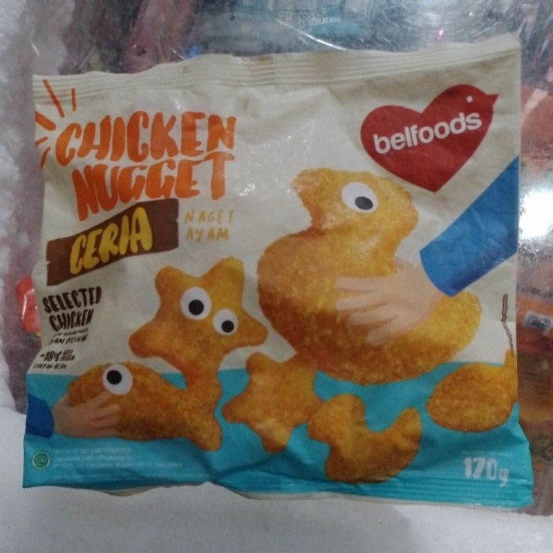 

Belfoods Chicken Nuget ceria 170gr