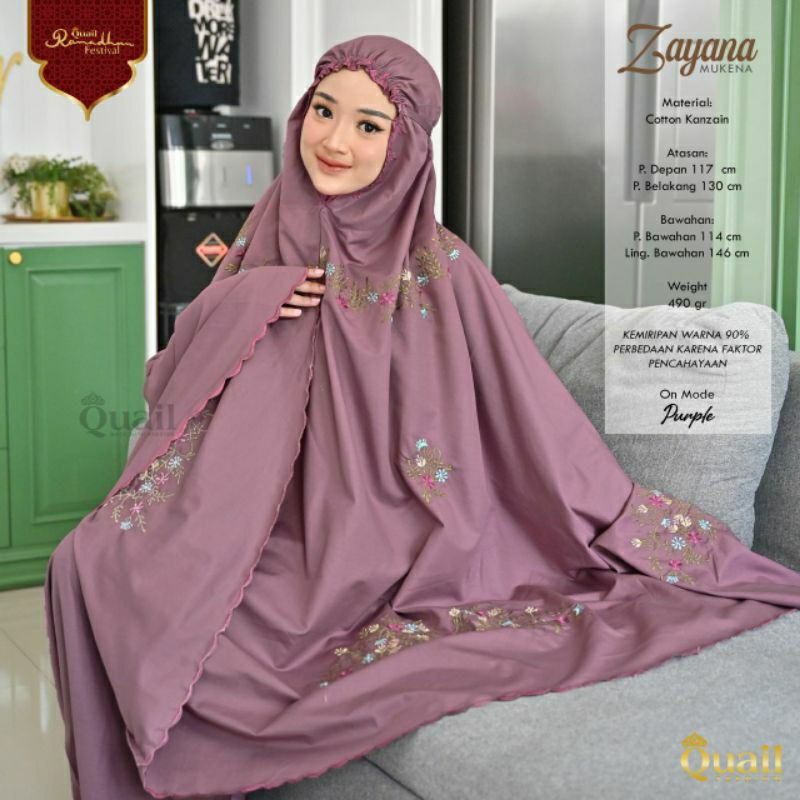 Zayana Mukena_by Quail Hijab